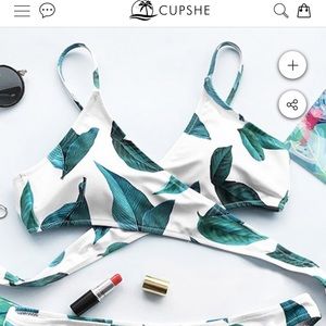 Cupshe wrap around bikini